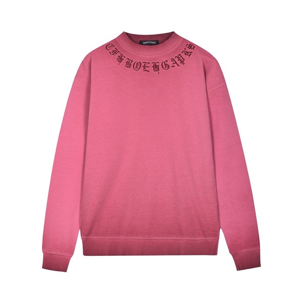 Chrome Hearts Men's Pink Crewneck Sweater - Picture 1 of 8